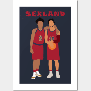 Collin Sexton Darius Garland "Sexland" Posters and Art